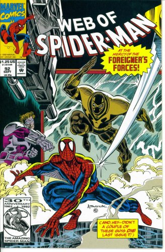 Web of Spider-Man #92 : Foreign Affairs (Marvel Comics) (Marvel Comics)
Web of Spider-Man #92 : Foreign Affairs (Marvel Comics) (Marvel Comics)