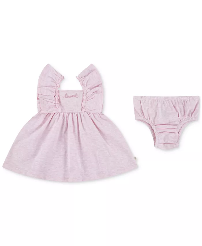 Платье из джерси с рюшами на рукавах и комплект с шортиками для девочек Huggies, розовый
Платье из джерси с рюшами на рукавах и комплект с шортиками для девочек Huggies, розовый