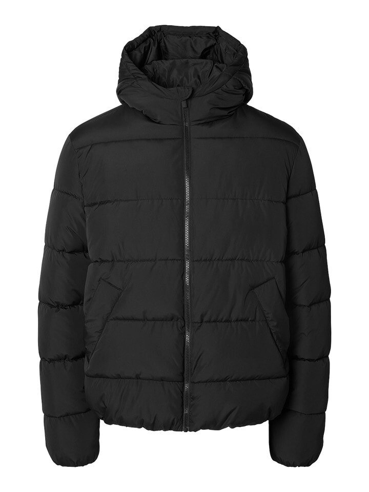 Стеганая куртка SELECTED HOMME Steppjacke, черный 
Стеганая куртка SELECTED HOMME Steppjacke, черный