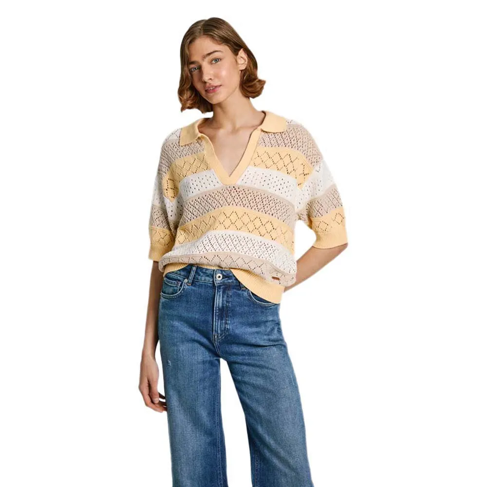 Футболка с коротким рукавом Pepe Jeans Ingrid, бежевый
Футболка с коротким рукавом Pepe Jeans Ingrid, бежевый