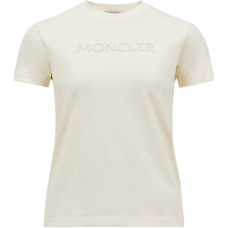 Футболка с вышитым логотипом Moncler, белый
Футболка с вышитым логотипом Moncler, белый