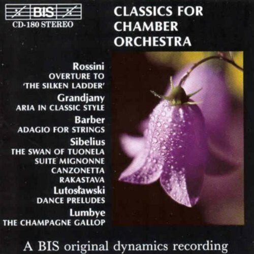CD диск Wedin / Helsinki Chamber Orchestra: Classics for Chamber Music 
CD диск Wedin / Helsinki Chamber Orchestra: Classics for Chamber Music