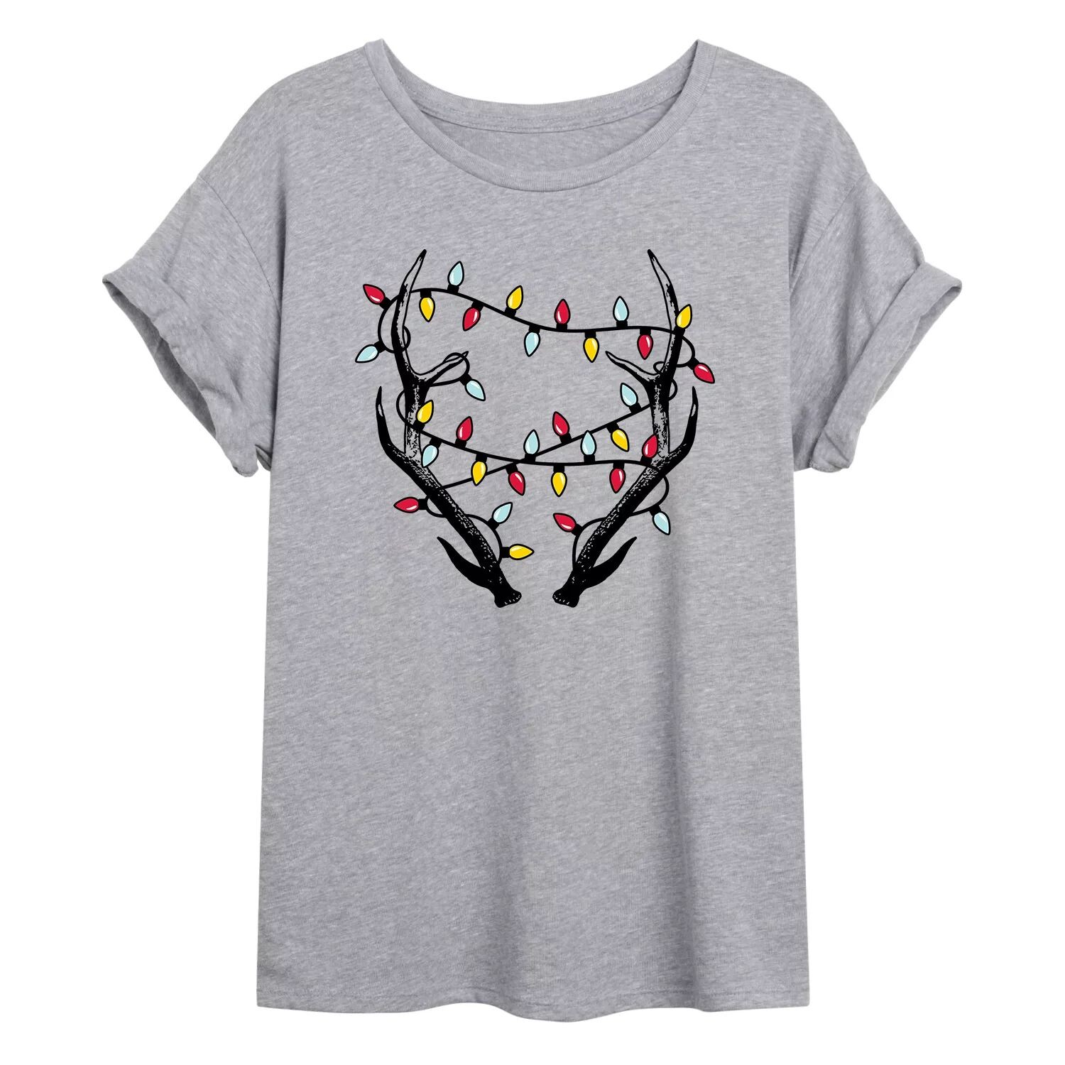 Футболка с струящимся графическим рисунком «Олени и огни» для юниоров Licensed Character
Футболка с струящимся графическим рисунком «Олени и огни» для юниоров Licensed Character