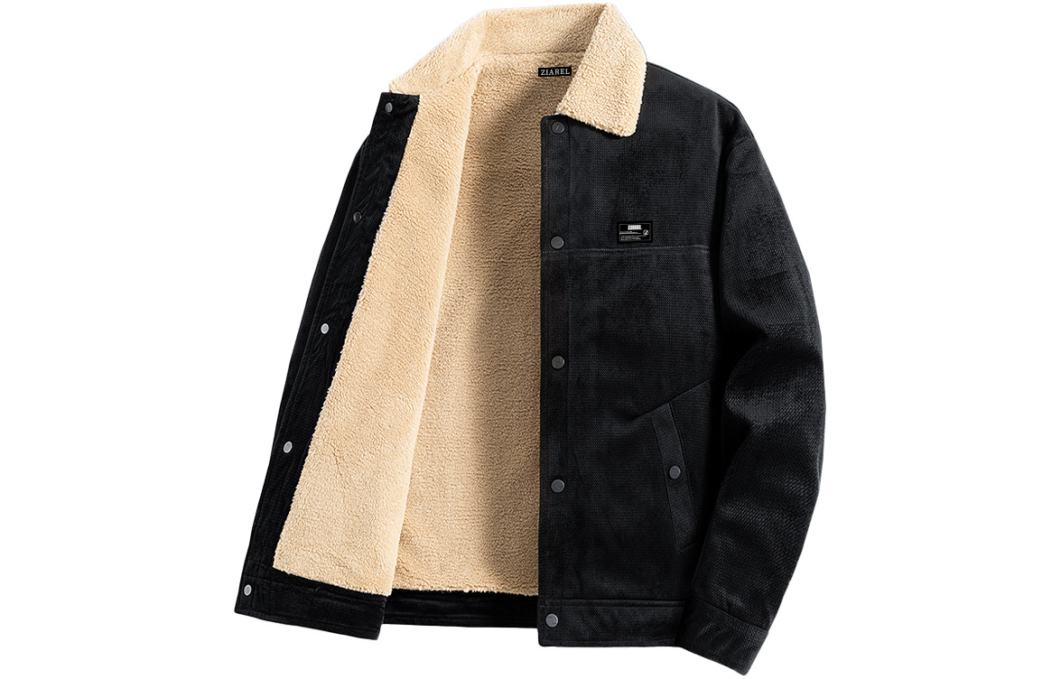 Куртка Unisex Lapel Thickened ZIAREL, черный with removable logo
Куртка Unisex Lapel Thickened ZIAREL, черный with removable logo