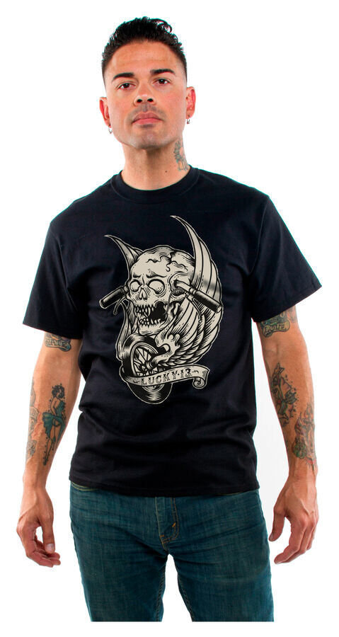 Футболка с обидой Lucky 13, черный
Футболка с обидой Lucky 13, черный