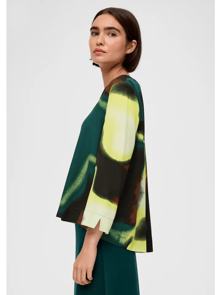 Блуза sOliver BLACK LABEL 3/4 Arm, цвет mehrfarbig-schwarz
Блуза sOliver BLACK LABEL 3/4 Arm, цвет mehrfarbig-schwarz