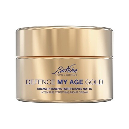 Defense My Age Gold Интенсивный укрепляющий ночной крем Bionike
Defense My Age Gold Интенсивный укрепляющий ночной крем Bionike