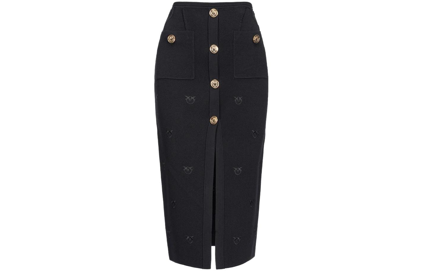 Повседневная длинная юбка женская черная PINKO
Повседневная длинная юбка женская черная PINKO