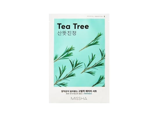 Чайное Дерево) - тканевая маска Missha Airy Fit Sheet Mask (
Чайное Дерево) - тканевая маска Missha Airy Fit Sheet Mask (