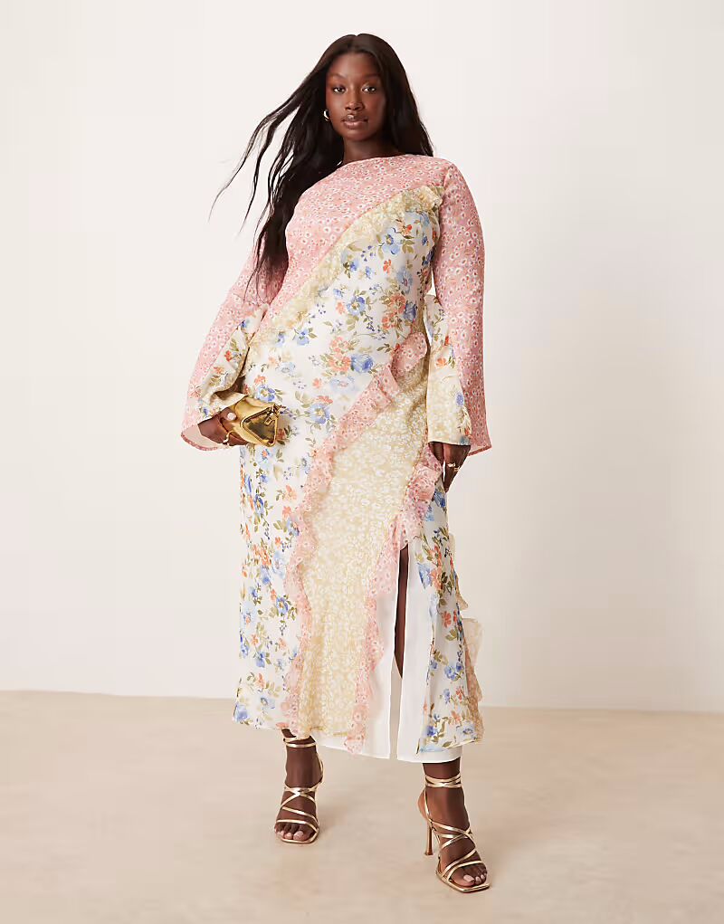 Платье макси ASOS DESIGN Curve с отделкой в виде оборки и милым цветочным узором ASOS Curve
Платье макси ASOS DESIGN Curve с отделкой в виде оборки и милым цветочным узором ASOS Curve