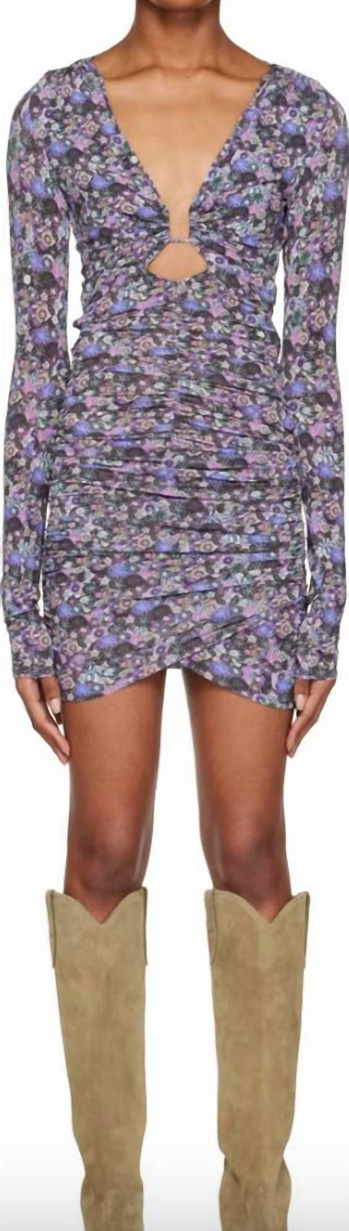 Платье Jordana в ультрафиолетовом цвете Isabel Marant
Платье Jordana в ультрафиолетовом цвете Isabel Marant