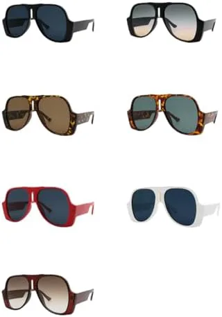 Уникальные квадратные солнцезащитные очки для мужчин и женщин, винтажные, большие солнцезащитные очки с защитой от УФ-излучения UV400, увеличенного размера MTZJH, Red
Уникальные квадратные солнцезащитные очки для мужчин и женщин, винтажные, большие солнцезащитные очки с защитой от УФ-излучения UV400, увеличенного размера MTZJH, Red