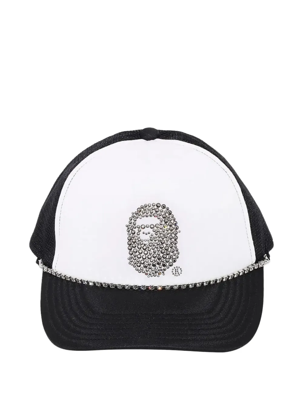 Бейсболка, украшенная кристаллами A BATHING APE, черный
Бейсболка, украшенная кристаллами A BATHING APE, черный