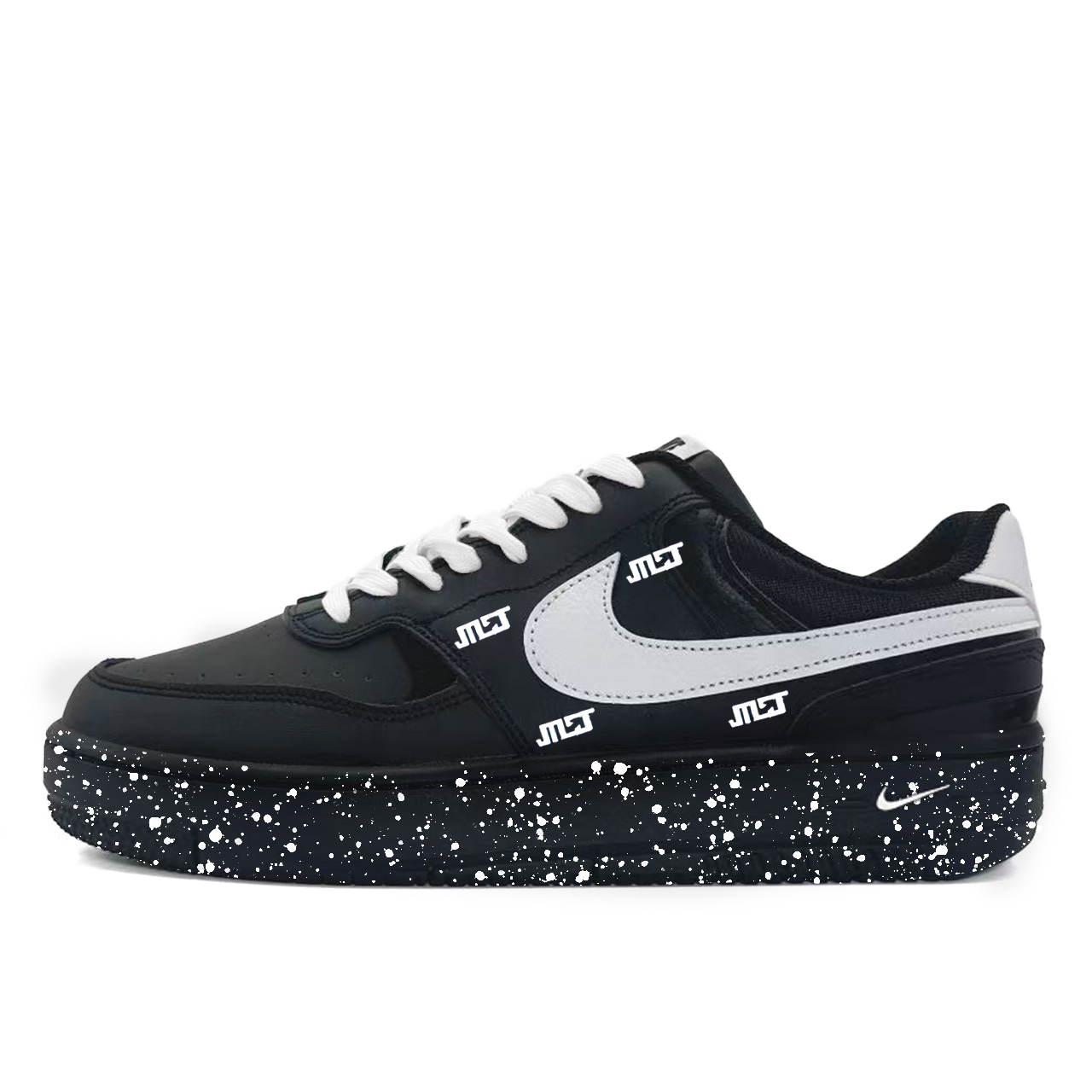 Nike Gamma Force Stardust Black Tide Кожаные устойчивые к истиранию низкие кроссовки для скейтбординга Unisex черный белый
Nike Gamma Force Stardust Black Tide Кожаные устойчивые к истиранию низкие кроссовки для скейтбординга Unisex черный белый