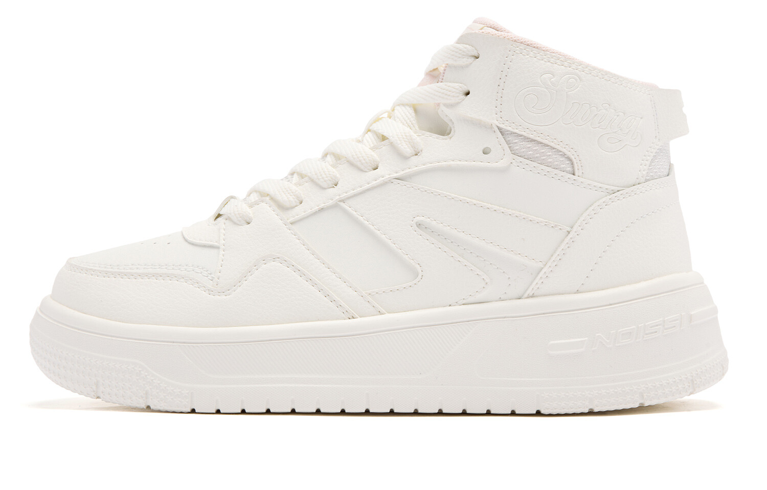 Кеды, скейтборд обувь женская высокая слоновая кость/облачно-розовый Qiaodan
Кеды, скейтборд обувь женская высокая слоновая кость/облачно-розовый Qiaodan