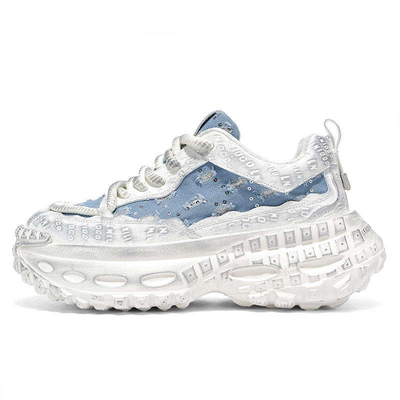 Sportful Устойчивые к истиранию дышащие низкие повседневные туфли для мужчин с эффектом увеличения роста бело-голубые, цвет White Blue
Sportful Устойчивые к истиранию дышащие низкие повседневные туфли для мужчин с эффектом увеличения роста бело-голубые, цвет White Blue