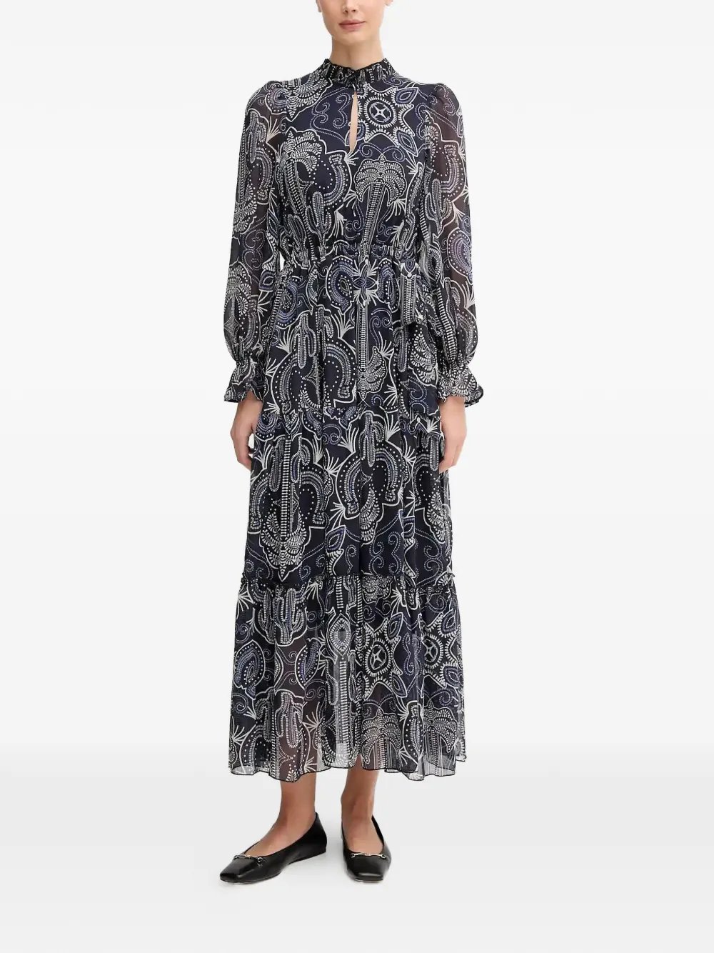 Платье макси с принтом Oui, синий
Платье макси с принтом Oui, синий