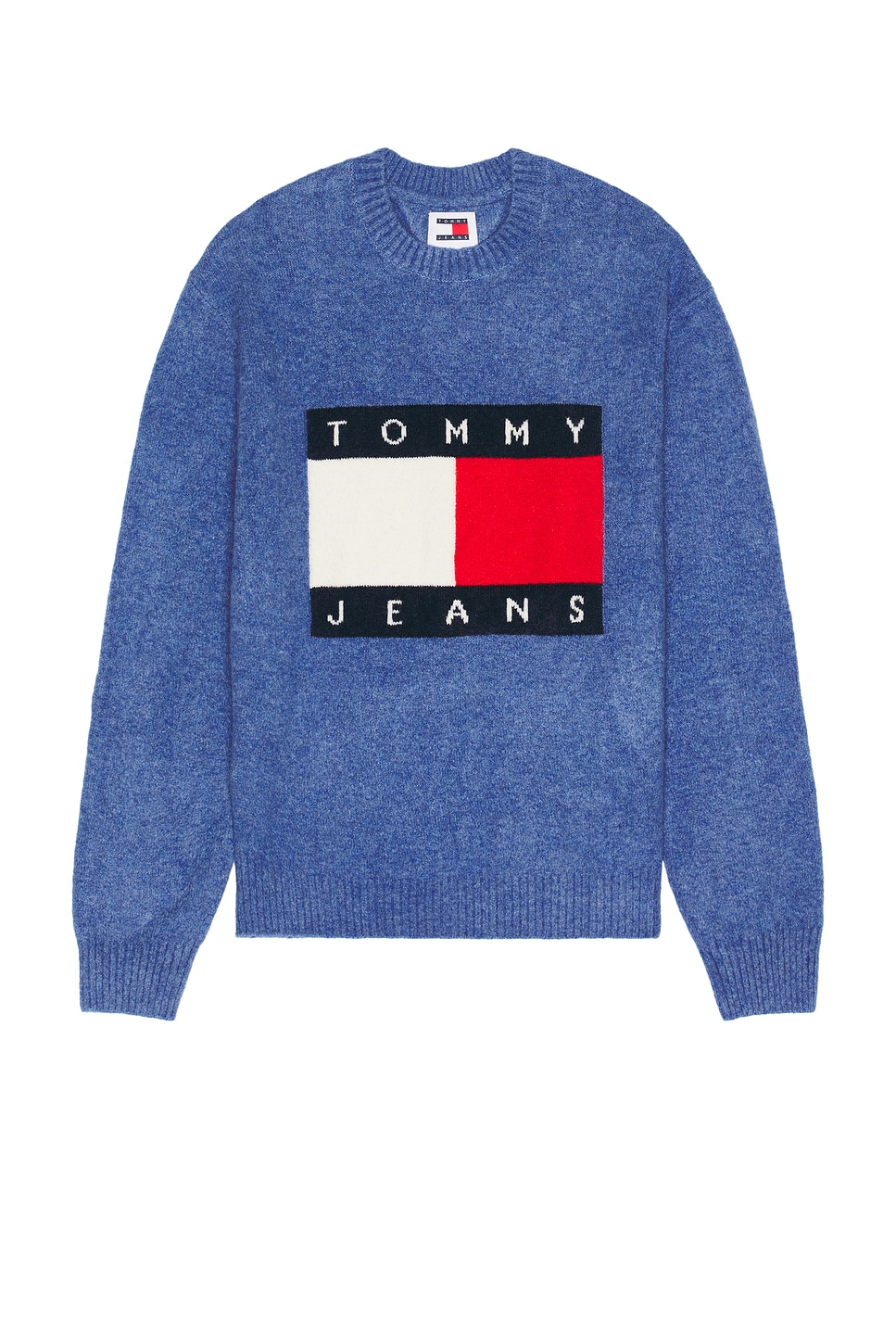 Свитер с флагом Melange от Tommy Jeans, bright blue melange
Свитер с флагом Melange от Tommy Jeans, bright blue melange