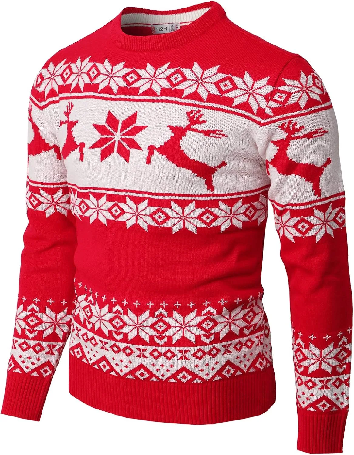 Мужской свитер H2H Casual Slim Fit для праздничной вечеринки
Мужской свитер H2H Casual Slim Fit для праздничной вечеринки