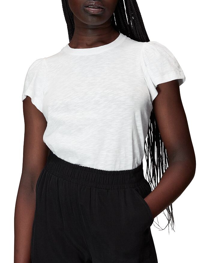 Хлопковая футболка с развевающимися рукавами Whistles, Черный, Хлопковая футболка с развевающимися рукавами Whistles
Хлопковая футболка с развевающимися рукавами Whistles, Черный, Хлопковая футболка с развевающимися рукавами Whistles