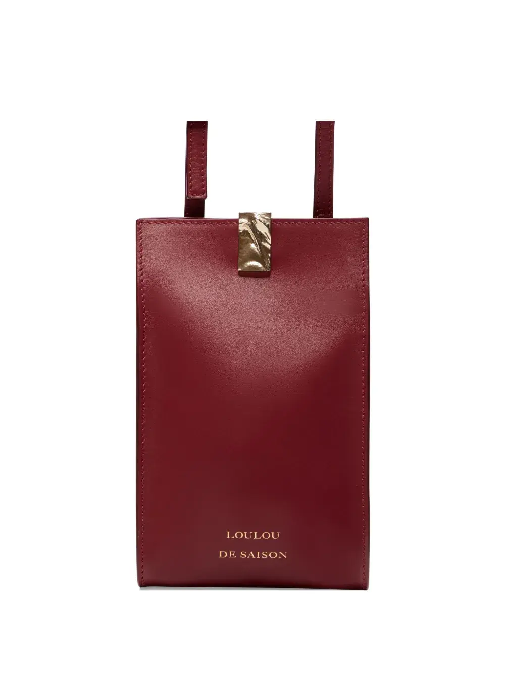 Кожаная сумка на плечо с застежкой Loulou, красный
Кожаная сумка на плечо с застежкой Loulou, красный