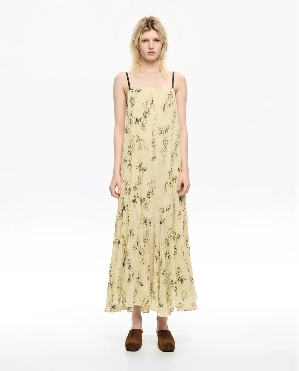 Асимметричное плиссированное платье Bimba Y Lola, желтый
Асимметричное плиссированное платье Bimba Y Lola, желтый