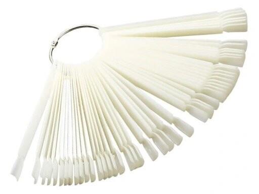 Веерный пробоотборник для гибридных гелей, 50 шт. Allepnails, AllePaznokcie
Веерный пробоотборник для гибридных гелей, 50 шт. Allepnails, AllePaznokcie