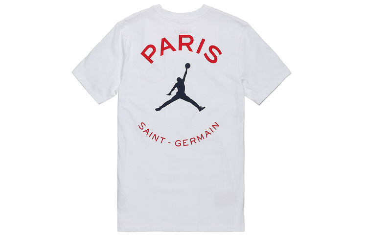 Футболка мужская белая Jordan, белый 
Футболка мужская белая Jordan, белый