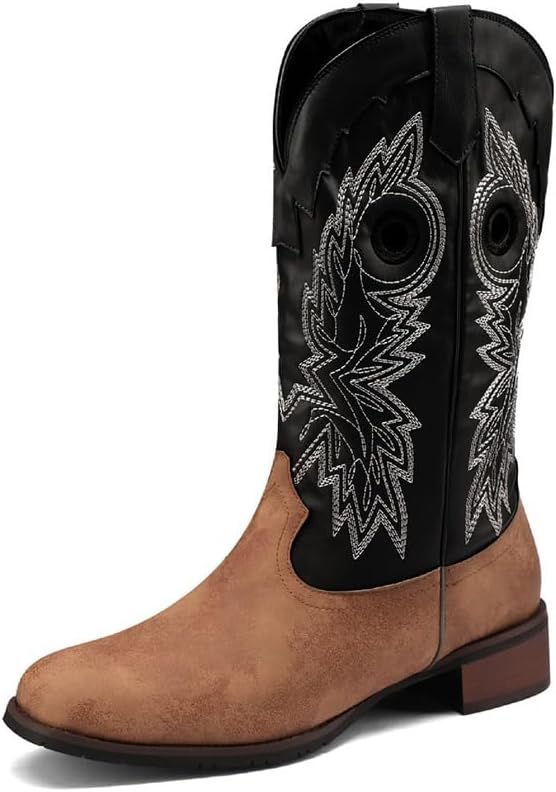 Ковбойские сапоги DHAEY для мужчин и женщин, низкий каблук, плоские, с вышивкой, ретро, средняя высота голенища, классические модные сапоги с прострочкой, сапоги для верховой езды, кантри-вестерн (Цвет: серый, Размер: 8,5 женский / 7 мужской)
Ковбойские сапоги DHAEY для мужчин и женщин, низкий каблук, плоские, с вышивкой, ретро, средняя высота голенища, классические модные сапоги с прострочкой, сапоги для верховой езды, кантри-вестерн (Цвет: серый, Размер: 8,5 женский / 7 мужской)