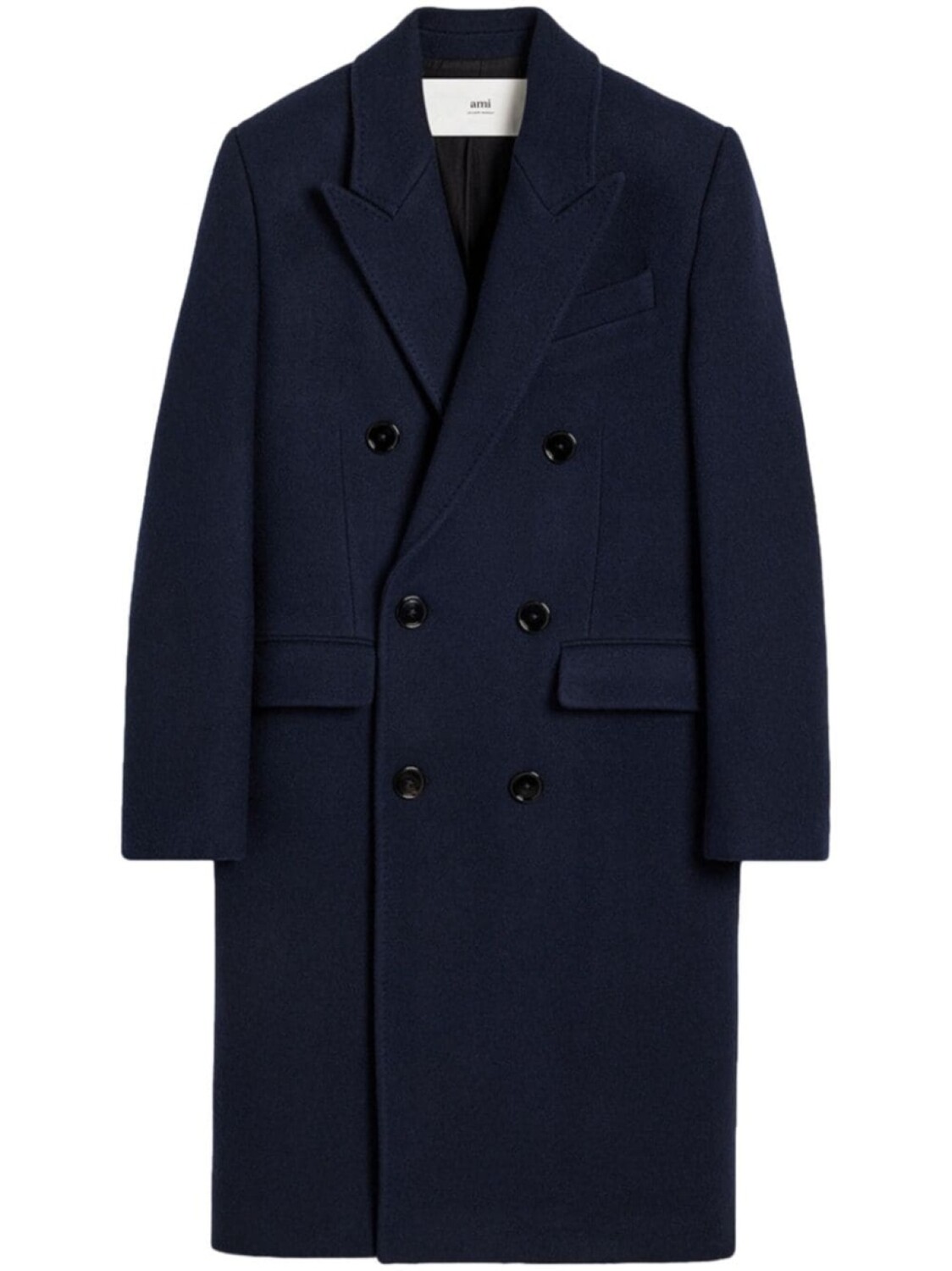 AMI Paris двубортный пиджак на пуговицах, синий
AMI Paris двубортный пиджак на пуговицах, синий