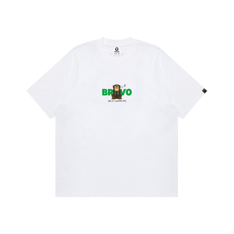 Футболка с логотипом A Bathing APE Aape, белый
Футболка с логотипом A Bathing APE Aape, белый