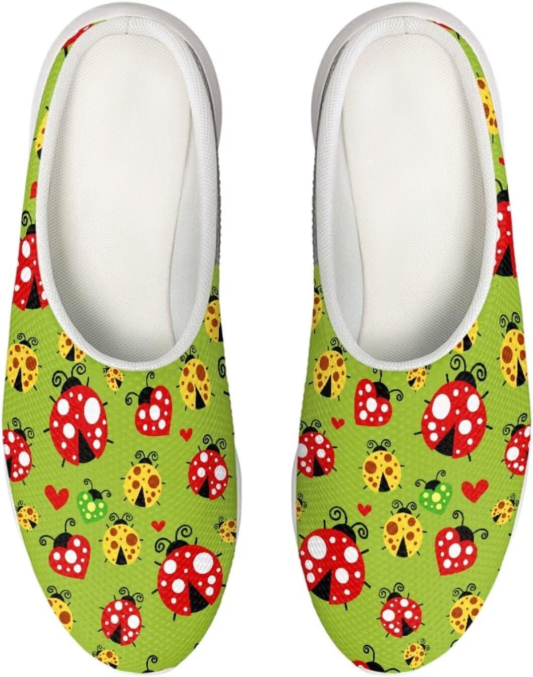 Кроссовки-сабо Forchrinse с гавайской пальмой для мужчин и женщин, открытая пятка, легкие, дышащие, для дома, работы и спортзала, Red Ladybug Print
Кроссовки-сабо Forchrinse с гавайской пальмой для мужчин и женщин, открытая пятка, легкие, дышащие, для дома, работы и спортзала, Red Ladybug Print