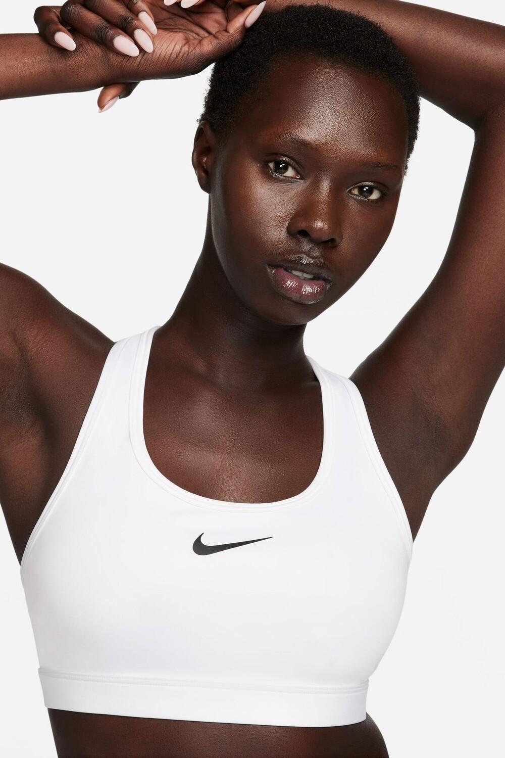 Спортивный бюстгальтер с галочкой средней поддержки Nike, белый
Спортивный бюстгальтер с галочкой средней поддержки Nike, белый