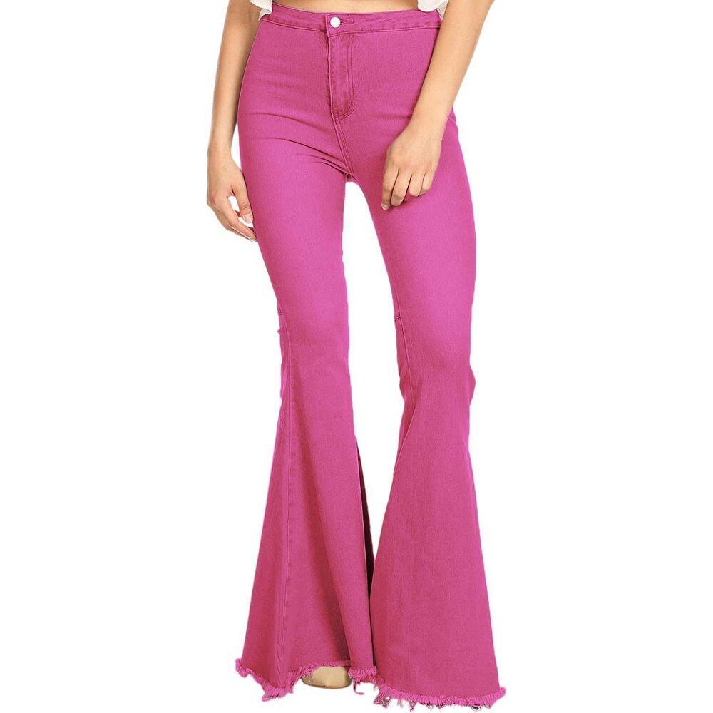 Женские джинсовые джинсы с расклешенным низом и высокой талией Anna-Kaci, цвет Rose
Женские джинсовые джинсы с расклешенным низом и высокой талией Anna-Kaci, цвет Rose