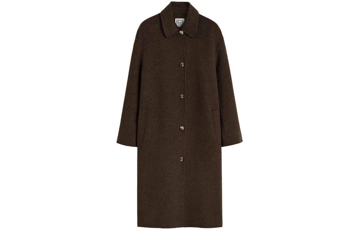TOTEME Однобортное пальто, Chocolates Mixed Color
TOTEME Однобортное пальто, Chocolates Mixed Color