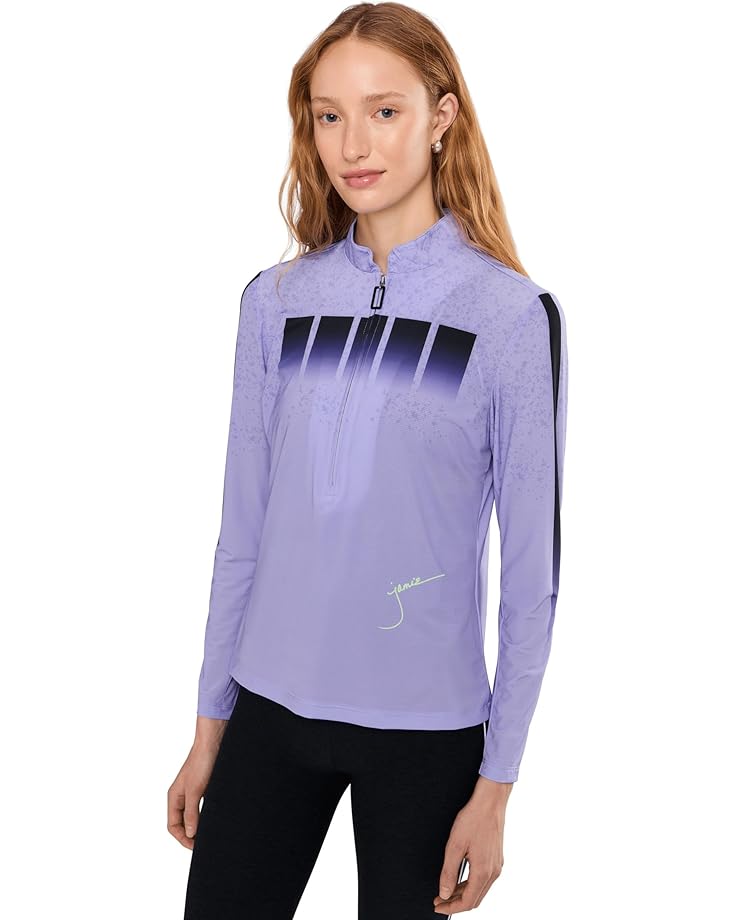 Женская блузка Jamie Sadock Blocks Print Long Sleeve Sunsense 1/4 Zip Top, Lilac Purple
Женская блузка Jamie Sadock Blocks Print Long Sleeve Sunsense 1/4 Zip Top, Lilac Purple