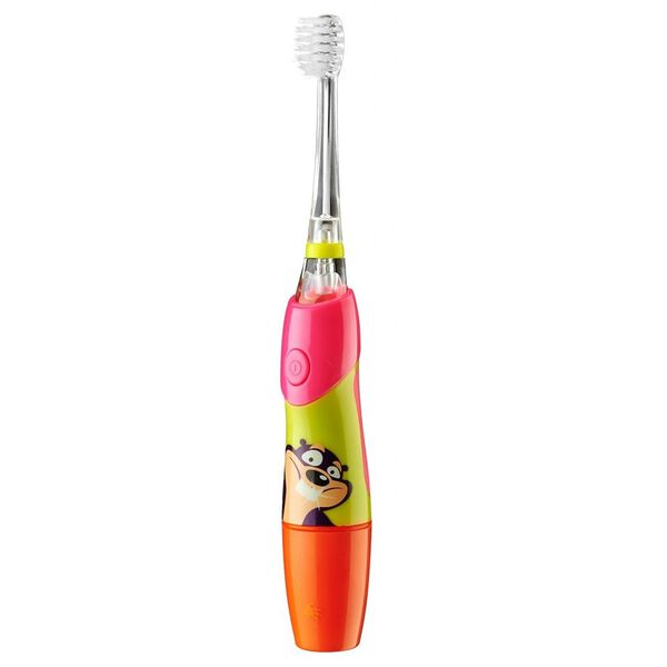 Звуковая зубная щетка для детей 3-6 лет, бобр, 1 шт. Brush-Baby Kidzsonic 3-6l
Звуковая зубная щетка для детей 3-6 лет, бобр, 1 шт. Brush-Baby Kidzsonic 3-6l