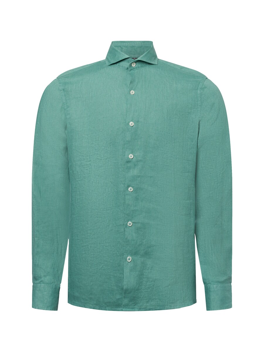 Приталенная рубашка на пуговицах Nils Sundström, изумрудный
Приталенная рубашка на пуговицах Nils Sundström, изумрудный