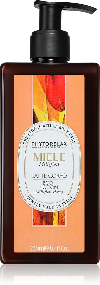 Нежный увлажняющий лосьон для тела Honey Millefiori Phytorelax Laboratories, 250 мл
Нежный увлажняющий лосьон для тела Honey Millefiori Phytorelax Laboratories, 250 мл