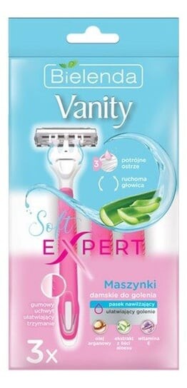 Женские бритвы, 1 упаковка. 3 шт. Bielenda Vanity Soft Expert
Женские бритвы, 1 упаковка. 3 шт. Bielenda Vanity Soft Expert