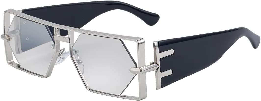 Мужские квадратные металлические солнцезащитные очки в стиле ретро с полой оправой и защитой от УФ-излучения для вождения и активного отдыха на природе GJKTFNJIF, 7
Мужские квадратные металлические солнцезащитные очки в стиле ретро с полой оправой и защитой от УФ-излучения для вождения и активного отдыха на природе GJKTFNJIF, 7