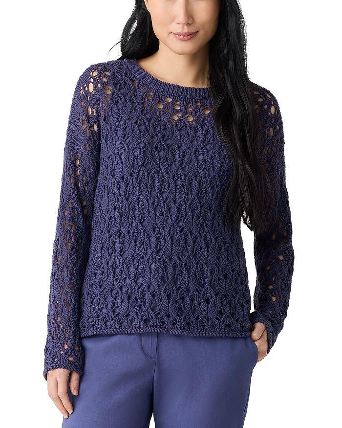 Свитер с круглым вырезом Eileen Fisher, синий
Свитер с круглым вырезом Eileen Fisher, синий