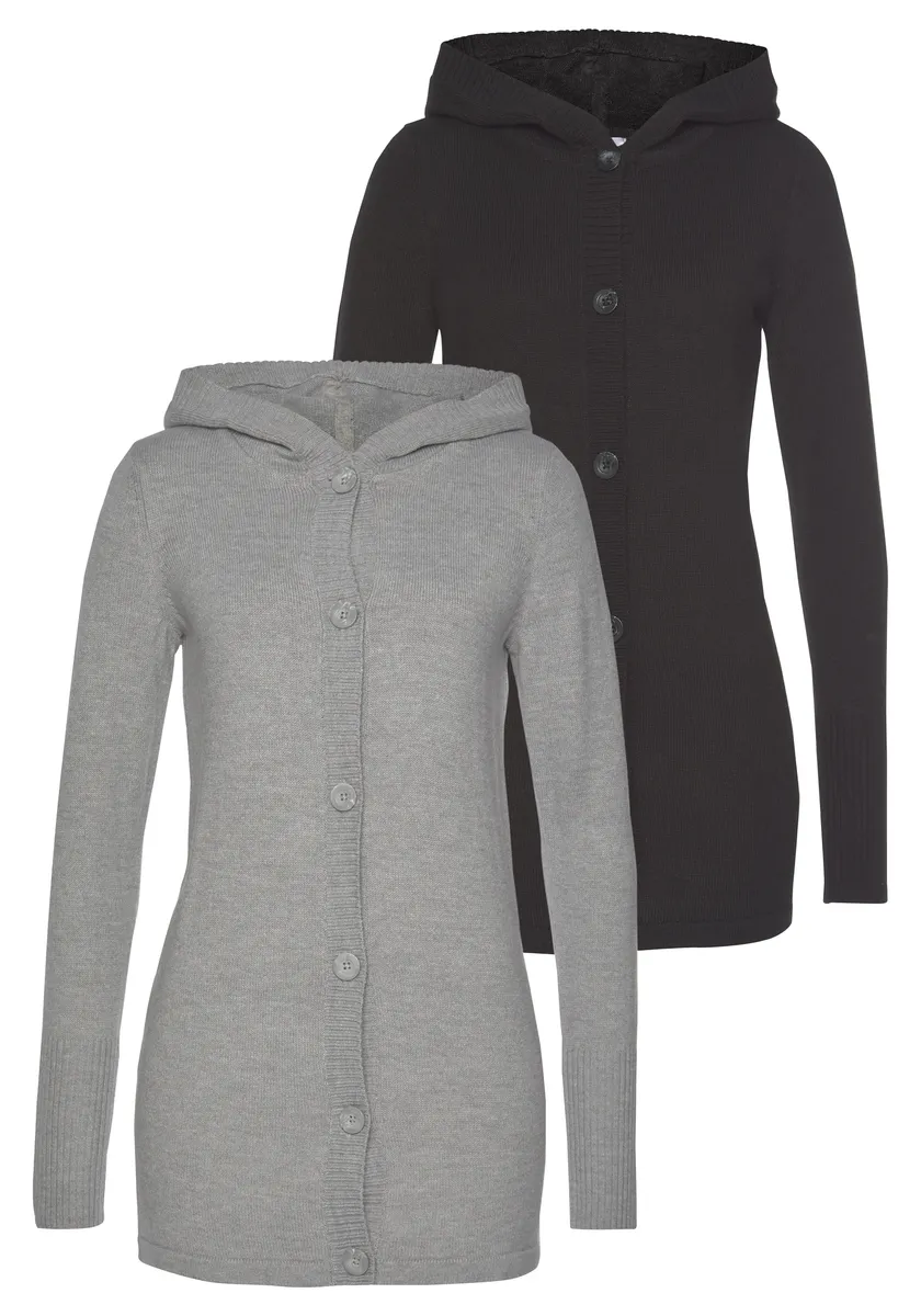 Кардиган с капюшоном и пуговицами "Фонарики" Flashlights, цвет Grau-Meliert
Кардиган с капюшоном и пуговицами "Фонарики" Flashlights, цвет Grau-Meliert