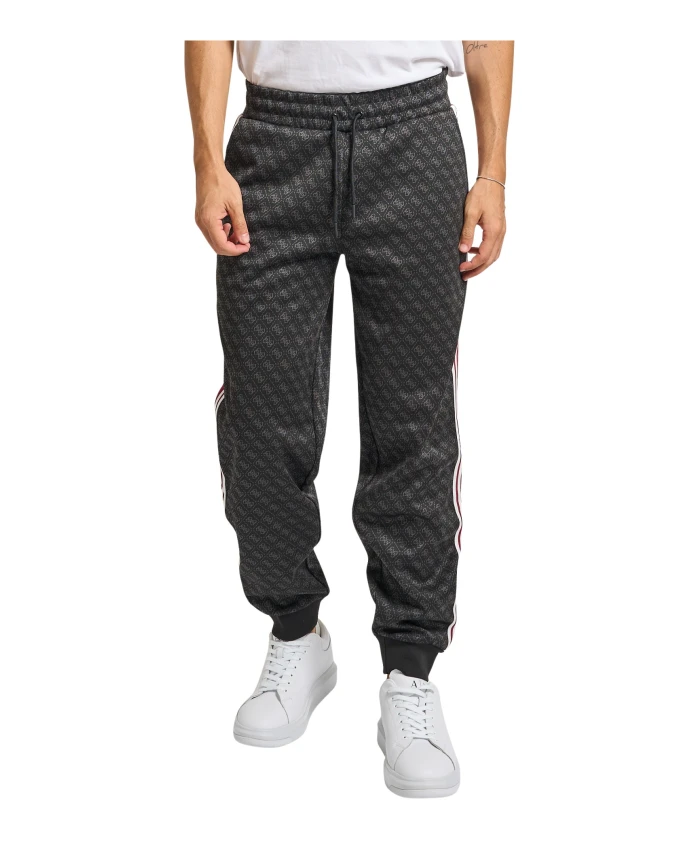 Черные спортивные брюки с эластичным поясом Guess, черный
Черные спортивные брюки с эластичным поясом Guess, черный