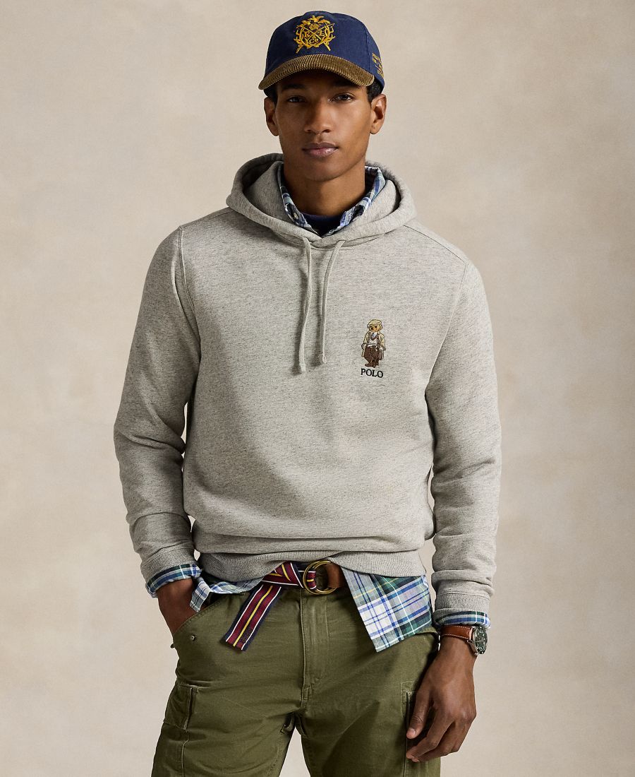 Мужская толстовка Polo Bear из флиса Polo Ralph Lauren, Loft Heather Hrtg Bear
Мужская толстовка Polo Bear из флиса Polo Ralph Lauren, Loft Heather Hrtg Bear