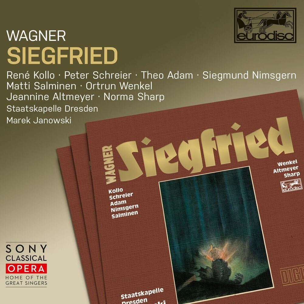 Диск CD Siegfried - Richard Wagner
Диск CD Siegfried - Richard Wagner