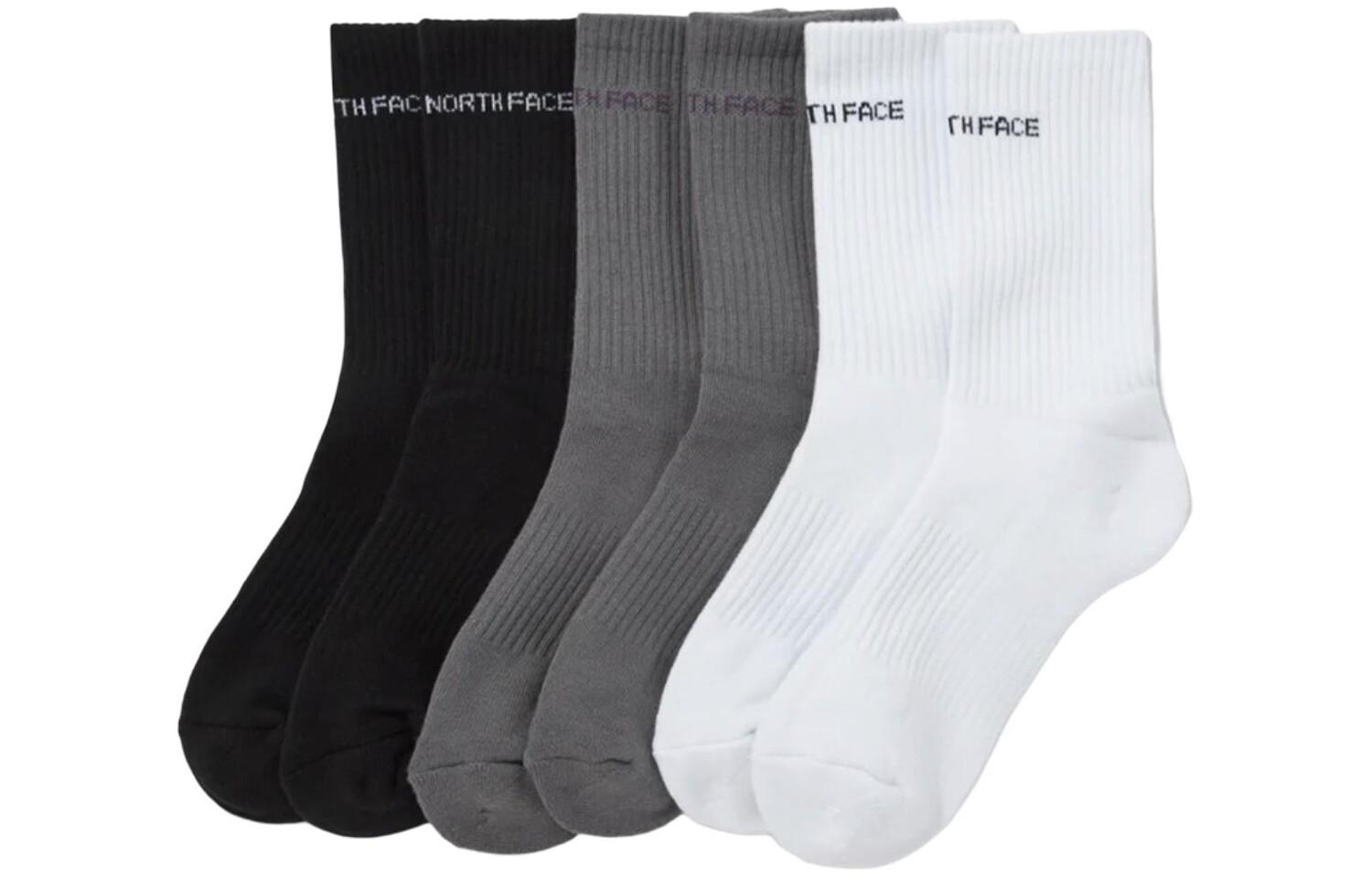 Мужские носки до середины икры THE NORTH FACE, цвет 3 Pack (Black, Gray and White)
Мужские носки до середины икры THE NORTH FACE, цвет 3 Pack (Black, Gray and White)