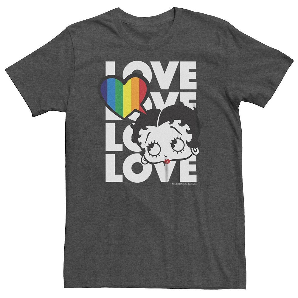 Футболка с рисунком Big & Tall Betty Boop Pride Thinking Love Licensed Character, цвет Charcoal Heather
Футболка с рисунком Big & Tall Betty Boop Pride Thinking Love Licensed Character, цвет Charcoal Heather