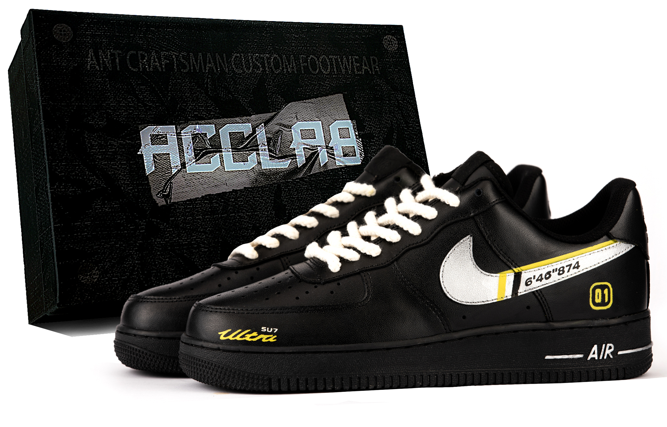 Nike Кроссовки Air Force 1 для скейтбординга, увеличивающие рост, износостойкие, мужские, черные, серебристые
Nike Кроссовки Air Force 1 для скейтбординга, увеличивающие рост, износостойкие, мужские, черные, серебристые