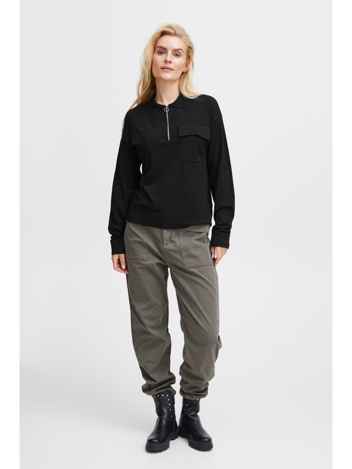 Pulz Вязаный свитер PZSARA свободного кроя, цвет Black Beauty
Pulz Вязаный свитер PZSARA свободного кроя, цвет Black Beauty